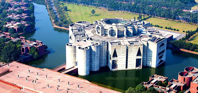 National Parliament Building of Bangladesh