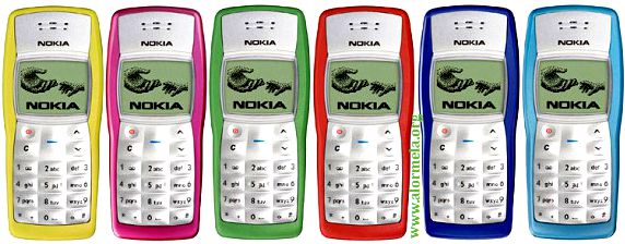 Nokia 1100 feature phone